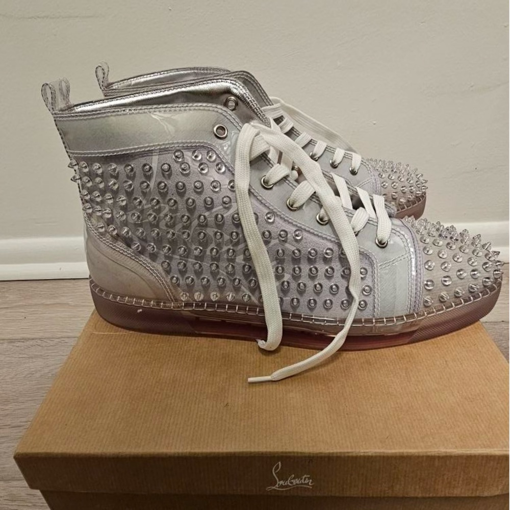 christian louboutin sliver